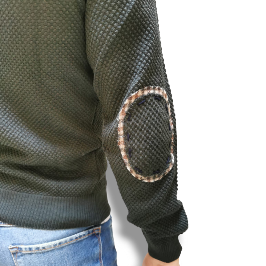 Maglia Toppe Collo alto v.militare 🇮🇹