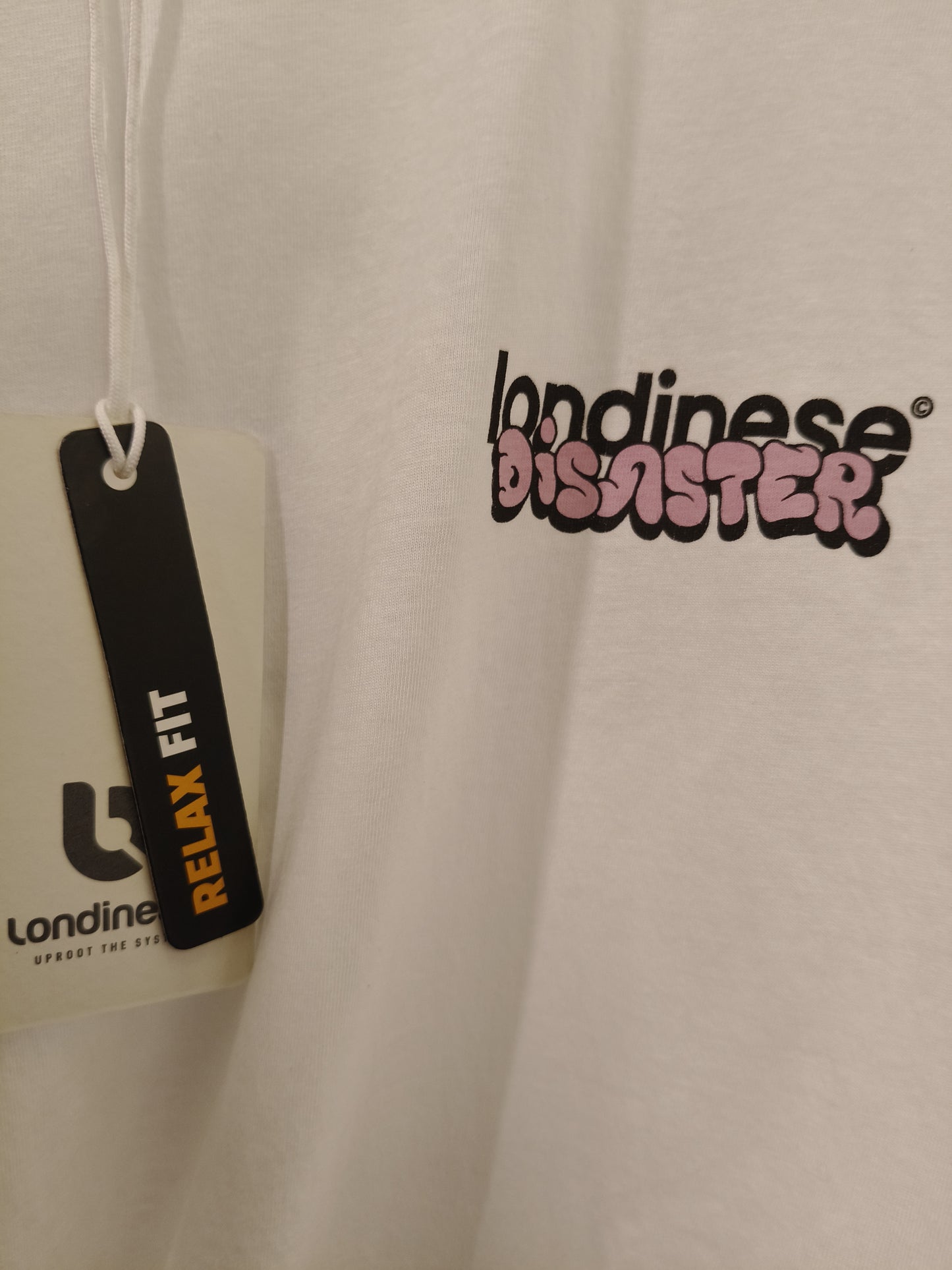 T-shirt DISASTER Londinese. Relax fit