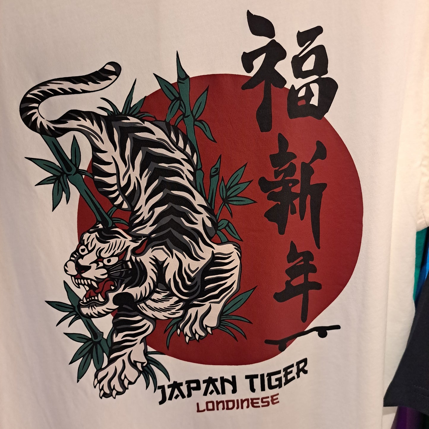 T-shirt LONDINESE tigre giapponese