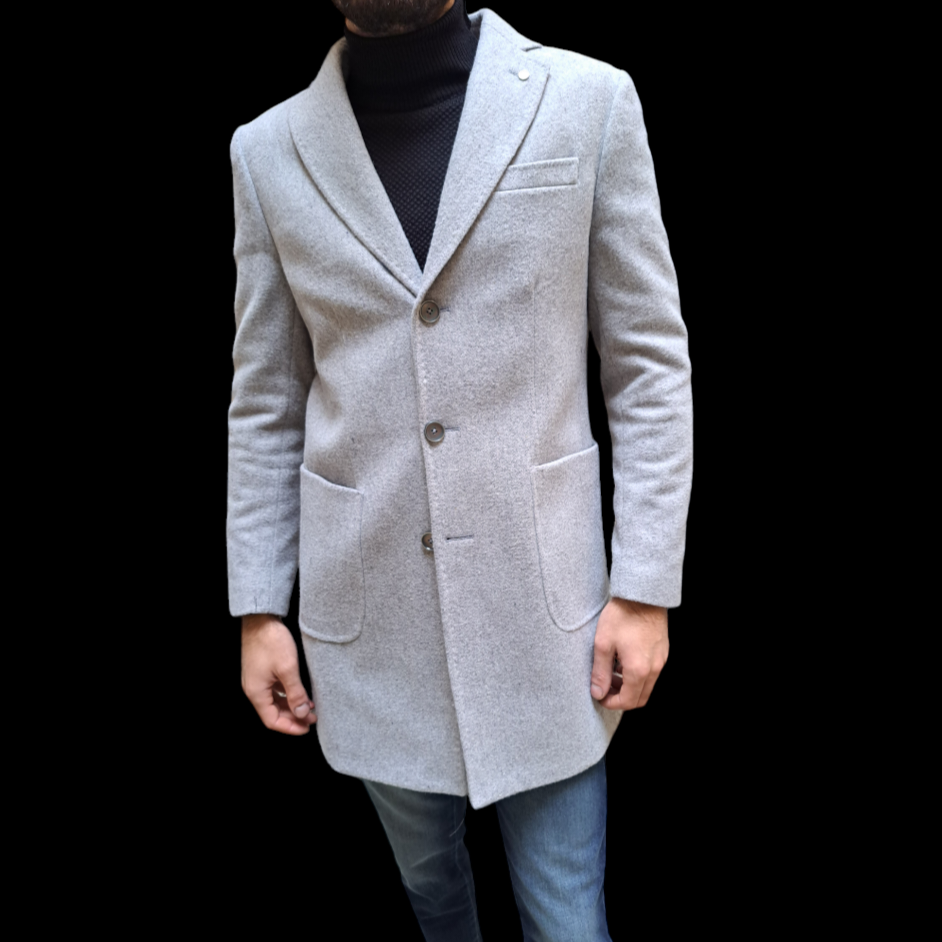 Cappotto grigio perla  🇮🇹