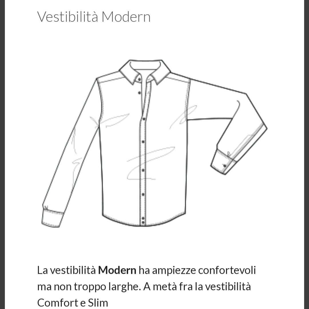 DelSiena camicia uomo Micro fantasia Collo a punta classico