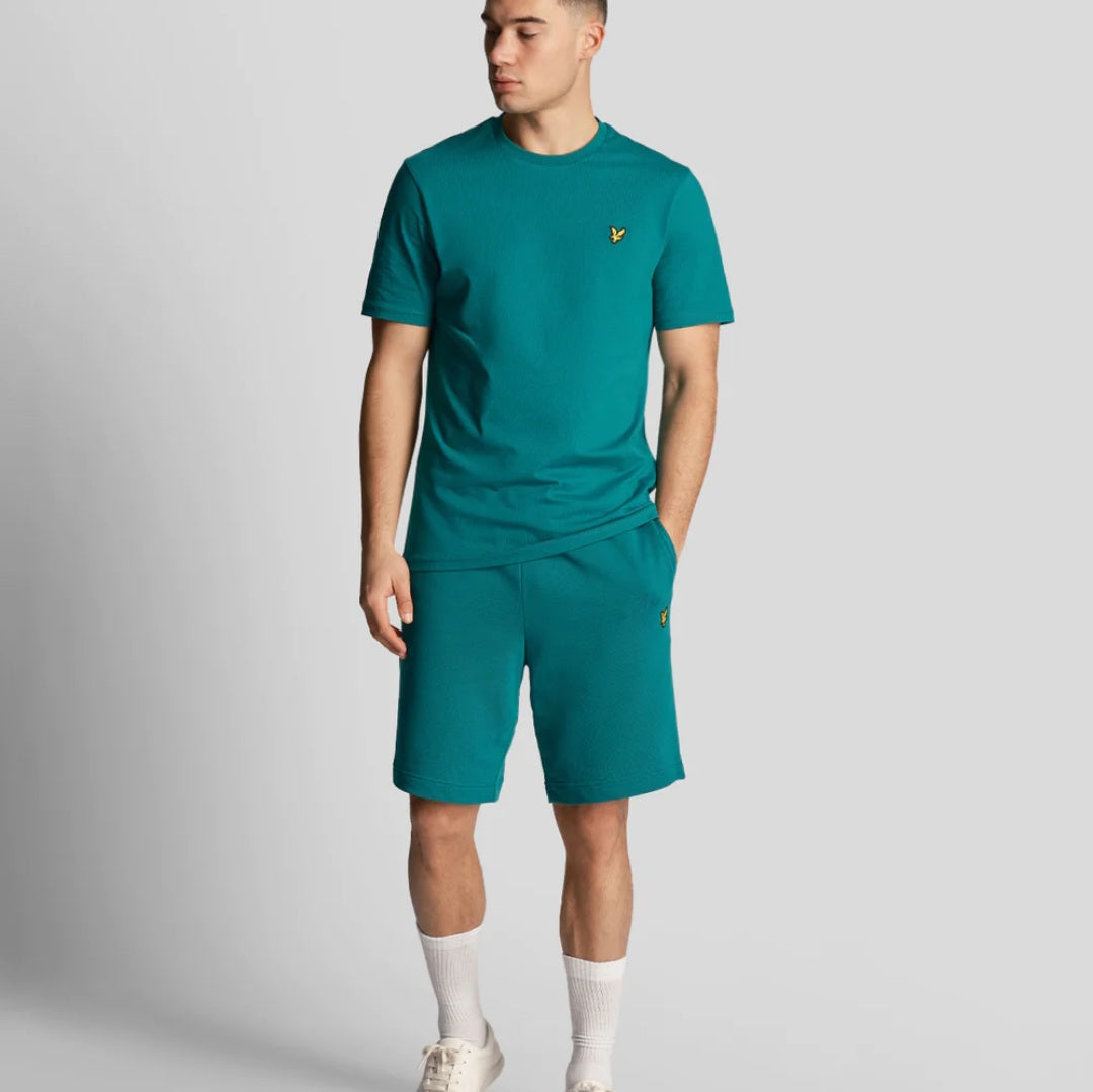 Plain T-shirt Lyle&scott Colore COURT GREEN