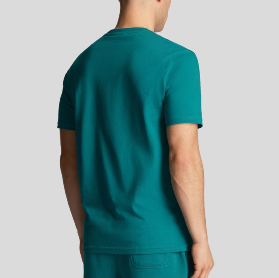 Plain T-shirt Lyle&scott Colore COURT GREEN