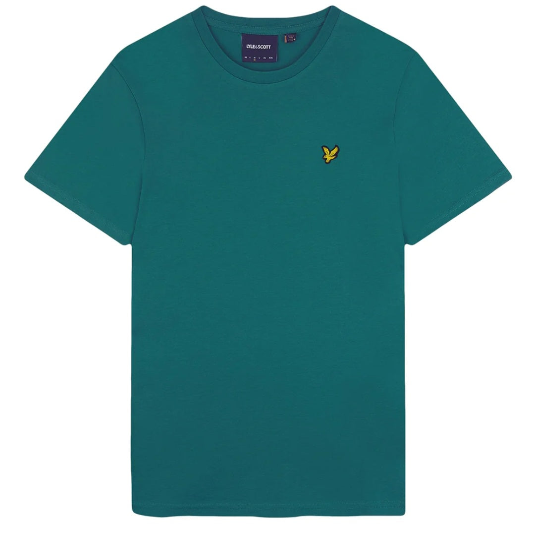 Plain T-shirt Lyle&scott Colore COURT GREEN