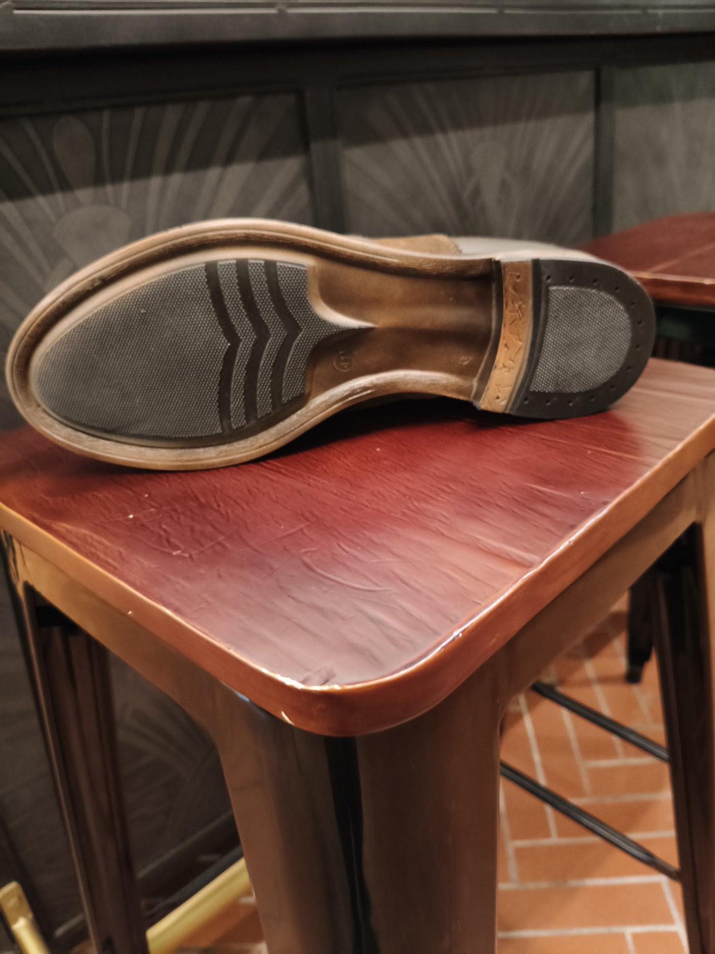 Francesina ARTIGIANALE WOW vera pelle con ELASTICO interno. Cosa di rondine